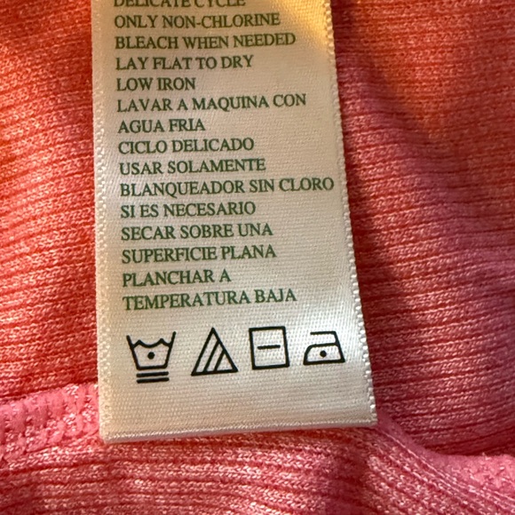 Tangerine Women's Coral Active Layered Tank Top Shirt Size Large - Picture 8 of 8